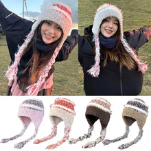 Load image into Gallery viewer, New Knitted Knitted Hat Warm Thicken Pullover Cap Coldproof Windproof Beanie Hat Autumn and Winter
