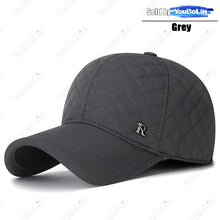 Load image into Gallery viewer, New Winter Trucker Cap Windproof Cold-Proof Warm Earmuffs Fleece Lined Thickened Baseball Caps Dad Hat Duckbill Hats
