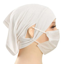 Load image into Gallery viewer, Silky Cotton Tube Hat Solid Color Elastic Modal Chemotherapy Cap Soft Material Small Cap Headscarf Underscarf Islamic Headwear
