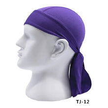 Load image into Gallery viewer, New Fashion Quick Dry Cycling Durag Head Scarf Summer Men Running Riding Bandana Headscarf Ciclismo Pirate Hat
