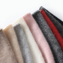 Load image into Gallery viewer, Winter Unisex 35% Cashmere Hats Outdoor Casual Keep Warm Solid Color Cashmere Knitted Beanie Hat Women Men Hedging Caps
