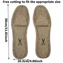 Load image into Gallery viewer, Insole Wool Felt s For s Men Women Warm Shock-absorbing s s Pad Inlegzolen Heren Plantillas Adhesivas Para Zapatos shoe pads
