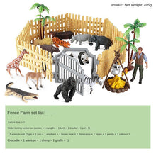 Load image into Gallery viewer, Micro Landscape Scene Decoration Horse Farm Toy Cattle Shed Farm Animal Model Toys Simulation Fence Accessories Animal Sand Table Toy
