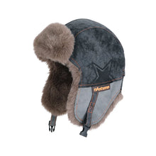 Load image into Gallery viewer, 1pc Winter Warm Trapper Pilot Caps for Men,Hunting Warm Ear Flap Russian Winter Ski Cold Weather Bomber Hats,suitable for Skiing
