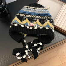 Load image into Gallery viewer, Fashion Windproof Balaclava Hat Keep Warm Knitted Pullover Hats Cold Proof Ear Protection Cap Winter
