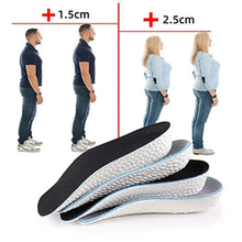 Load image into Gallery viewer, Insole Memory Foam Height Increase s for Men Women s Flat Feet Arch Support Orthopedic s Sneakers Heel Lift  Pads shoe pads
