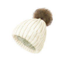 Load image into Gallery viewer, Fashion Soft Winter Beanie Hat Keep Warm Solid Color Warm Knit Hats Casual Knit Wool Beanie Cap Winter
