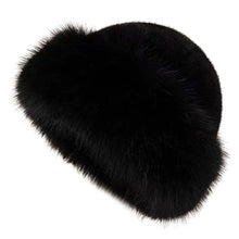 Load image into Gallery viewer, Fashion Headwear Fluffy Fur Winter Hat Solid Color Thicken Bucket Hat Cold Windproof Fisherman Hat for Women Girls
