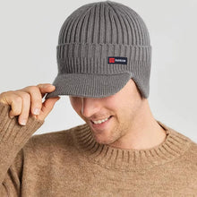 Load image into Gallery viewer, Winter Warm Ear Protection beanie with Plush Fleece,Casual Stretchy Versatile skullcap,Suitable for outdoor climbing and cycling

