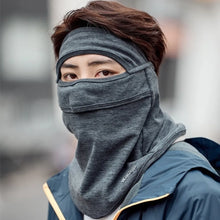 Load image into Gallery viewer, Outdoor Warm Cycling Face Mask Autumn Winter Windproof Ear Cover Mask Soft Anti Cold Neck Gaiter Neck Protector
