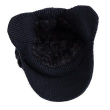 Load image into Gallery viewer, New Unisex Winter Hat Plush Fur Lined Warm Earflap Cap Stylish Soft Beanie Hat  Outdoor Thick Ski Sports Knitted Hat
