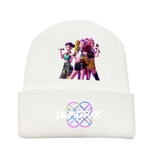 Load image into Gallery viewer, KPop Demon Hunters Winter Cold Hat Knitted Hat Cartoon Anime Warm Fashion Accessories Children's Birthday Christmas Cute Gift
