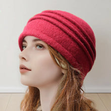Load image into Gallery viewer, Ladies' Fashionable 100% Wool Hat - Warm, Elegant,Versatile,Windproof - Perfect for Autumn&amp;Winter, Outdoor Activities,Daily Wear
