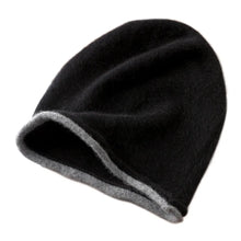 Load image into Gallery viewer, Casual Soft Winter Hat Curly Brim Thickened Knitted Hat Windproof Warm Lining Beanies Men Women
