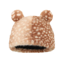 Load image into Gallery viewer, New Reindeer Pattern Hat Fur Thicken Winter Cap Ear Protection Windproof Earmuffs Hat Winter
