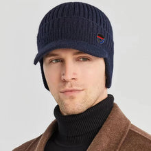 Load image into Gallery viewer, Unisex Winter Ear-Protecting Beanie Cap with Fleece,Plush Comfortable Windproof Warm Pullover Hat for Outdoor Cycling,Climbing
