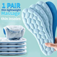 Load image into Gallery viewer, Insole 4D Latex Sport s Soft High Elasticity  Pads Breathable Running Basket  Sole Arch Support Orthopedic Inserts Unisex shoe pads
