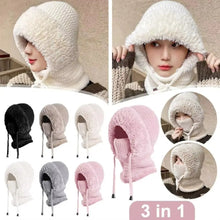 Load image into Gallery viewer, Fashion 3-in-1 Design Balaclava Full Face Neck Warmer Ski Mask Caps Windproof Bonnets For Women Man
