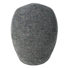 Load image into Gallery viewer, Men's Herringbone Flat Ivy Newsboy Hat Wool Blend Gatsby Cabbie Cap Winter Outdoor Hunting Cap
