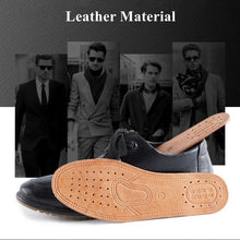 Load image into Gallery viewer, Insole Real Cowhide  Leather s Boots  Inserts Soft Breathable Deodorant Anti-slip Template Shock Absorbing s Sole shoe pads
