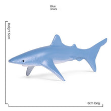 Load image into Gallery viewer, Sea Life Animals Dolphin Crab Shark Turtle Model Action Figures Ocean Marine Aquarium Miniature Cognition Education Toy for Kids
