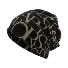 Load image into Gallery viewer, Contrasting Colors Pullover Hat Multifunctional Scarf Pullover Hat Turban Hats Plaid Print Casual Hedging Cap Autumn and Winter
