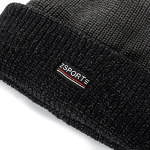 Load image into Gallery viewer, Two Tone Winter Hat Fur Lined Flanging Cap Stylish Soft Beanie Hats For Men Women Warm Thick Outdoor Ski Sports Hat

