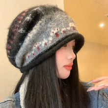Load image into Gallery viewer, New Keep Warm Knitted Cold Hat Thickened Woolen Hat Women Cap Winter
