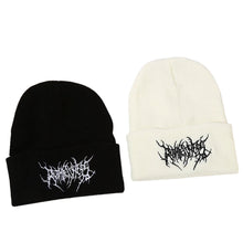 Load image into Gallery viewer, Street Fashion Knitted Skullies Beanies Hats Warm Winter Caps for Women Men Acrylic Gothic Style
