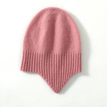 Load image into Gallery viewer, ZYCZCXX Winter Baby Hat Outdoor Solid Pure Cashmere Knitted Girls Boys Cap Beanie Kids Warm Ear Protection Bonnet Hat

