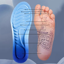 Load image into Gallery viewer, Insole 4D Cloud Technology Sports s for s PU Sole Soft Breathable Shock Absorption Cushion Running Orthopedic Care s shoe pads
