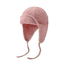 Load image into Gallery viewer, Fashion Teddy Fleece Winter Hat Warm Ear Protection Bonnet Caps Casual Windproof Woolen Crochet Bonnet Outdoor
