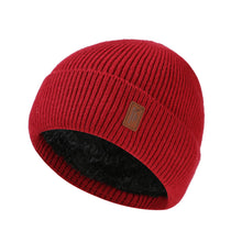 Load image into Gallery viewer, Unisex Winter Hat Add Fleece Warm Cap Stylish Soft Beanie Hat For Men Women Outdoor Thicken Ski Sports Knitted Hat
