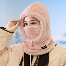 Load image into Gallery viewer, Warm Thermal Windproof Balaclava Ski Hood Motorcycle Face Cover Polar Fleece Adjustable Cycling Neck Cover Full Face Mask Winter
