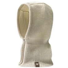 Load image into Gallery viewer, Pullover Snood Thickened Wool Knit Hood Hat Warm with Zipper Neck Warmer Ear Protection One-Piece Design Snow Beanie Cap Unisex
