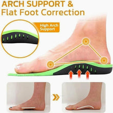 Load image into Gallery viewer, Insole Orthopedic  Thickened Arch Support s Pad for Flat Feet Sport Shock Absorption High Elastic Wear Resistant Foot Cushion shoe pads
