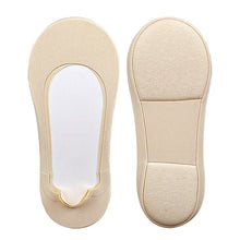 Load image into Gallery viewer, Insole Women Boat Sock Plantar Fasciitis s  Socks s for Feet Shock Absorbing  Sole Invisible Non slip  pads shoe pads
