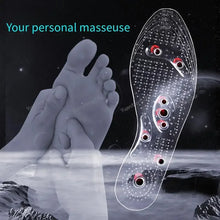 Load image into Gallery viewer, Insole Acupressure on Foot s  Magnet Massage Silicone s for Medical Men increase time Women lose weight  Sole shoe pads
