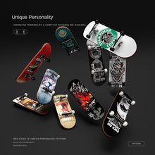 Load image into Gallery viewer, Wooden Fingerboard Complete Set 5 Layer Maple Wood Deck Bearing Wheels Alloy Truck Finger Skate Board Mini Skateboard Kid Toys
