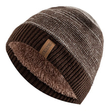 Load image into Gallery viewer, Unisex Winter Hats Casual Warm Beanie Cap For Men Women Letter Label Fashion Winter Knitted Hats

