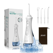 Load image into Gallery viewer, Oral Dental Irrigator Portable Water Flosser USB Rechargeable 3 Modes IPX7 200ML Water for Cleaning Teeth 0ral irrigator
