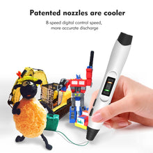 Load image into Gallery viewer, SUNLU SL-300 3D Pen DIY 3D Printing Pen For Hand Made Gift Support PLA Filament ABS Filament 1.75mm For Special Craft And Gifts
