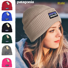 Load image into Gallery viewer, Unisex Knitted Wool Hats Men Winter Knitting Thick Beanie Hat Double Layer Solid Color Velvet Warm Bonnet Cap
