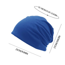 Load image into Gallery viewer, Autumn and winter men's brimless cold hat, elastic hat, universal size, suitable for outdoor and home use
