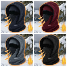 Load image into Gallery viewer, Waterproof Polar Fleece Balaclava Hat Cycling Skiing Thermal Face Cover for Cold Weather Face Neck Warmer Beanie Cap
