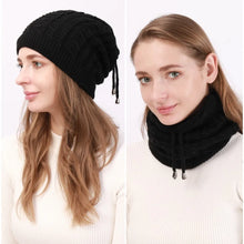 Load image into Gallery viewer, Vintage Thick Knit Beanies Cap Hat Ear Protect Soft Knitted Cap Hat Dual-purpose Warm Cap Autumn Winter

