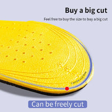 Load image into Gallery viewer, Insole Invisiable Height Increase s for Women Men Heel Lift Yellow s Sole Pad Breathable Shock Absorption Feet Care Cushion shoe pads

