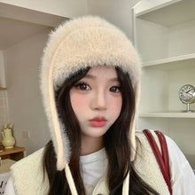 Load image into Gallery viewer, Balaclava Earflaps Ear Protection Hats Warm Cozy Beanies Caps Fleece Knitted Caps Outdoor
