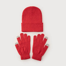 Load image into Gallery viewer, High Quality Cute 2025 Winter Hats with Gloves Girls Autumn Woman New Beanies Ladies Casual Cap
