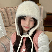 Load image into Gallery viewer, Balaclava Earflaps Ear Protection Hats Warm Cozy Beanies Caps Fleece Knitted Caps Outdoor
